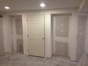 Basement During Remodel